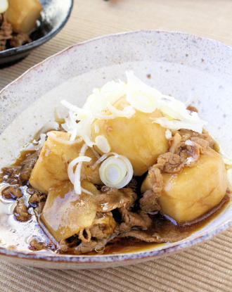 牛肉と里芋の生姜煮